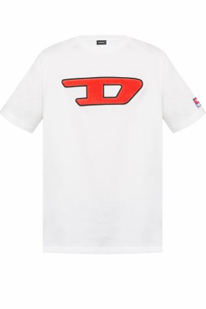 Logo-embroidered t-shirt, zdjęcie 1 Logo-embroidered t-shirt od Diesel